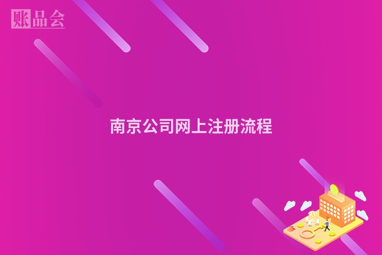 南京公司网上注册流程